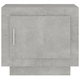 Tavolino da Salotto Grigio Cemento 51x50x45cm Legno Multistrato