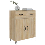 Credenza Rovere Sonoma 69,5x34x90 cm in Legno Multistrato