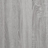 Scrivania Angolare Grigio Sonoma 120x140x75cm Legno Multistrato