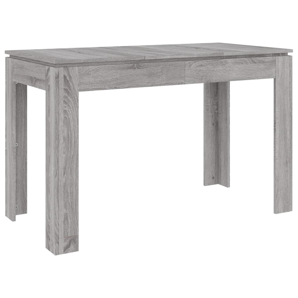 Tavolo da Pranzo Grigio Sonoma 120x60x76 cm Legno Multistrato