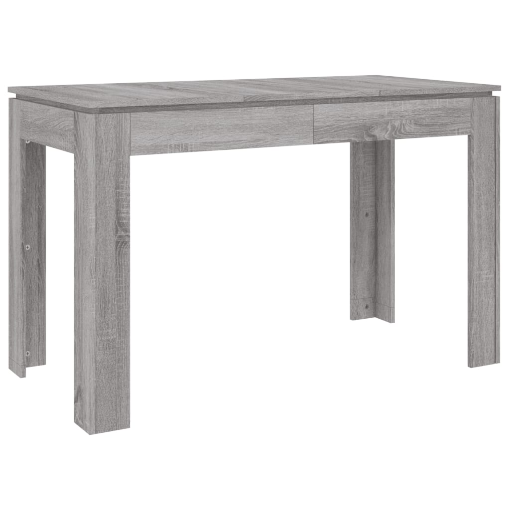 Tavolo da Pranzo Grigio Sonoma 120x60x76 cm Legno Multistrato