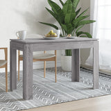 Tavolo da Pranzo Grigio Sonoma 120x60x76 cm Legno Multistrato