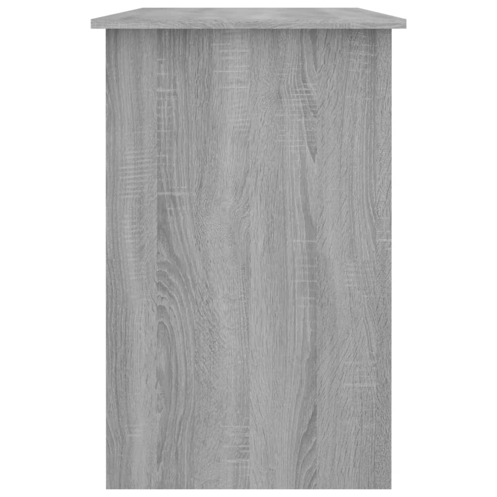 Scrivania Grigio Sonoma 100x50x76 cm in Legno Multistrato