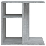 Tavolino Grigio Sonoma 50x30x50 cm Legno Multistrato