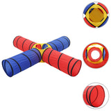 Tunnel da Gioco per Bambini con 250 Palline Multicolore