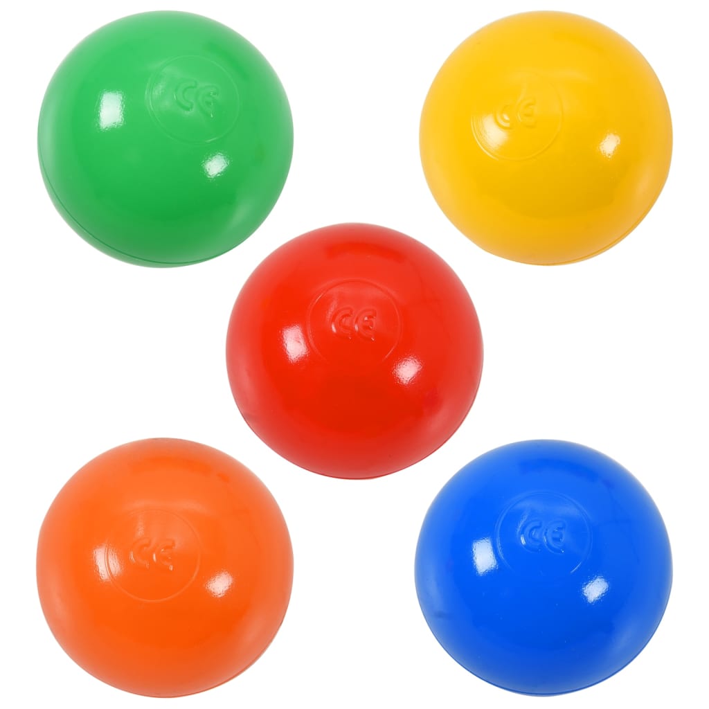 Tenda da Gioco Bambini 250 Palline Multicolore 338x123x111 cm