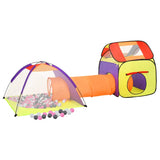 Tenda da Gioco Bambini 250 Palline Multicolore 338x123x111 cm