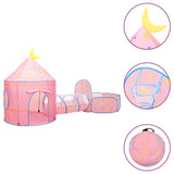 Tenda da Gioco per Bambini Rosa con 250 Palline 301x120x128 cm