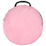 Tenda da Gioco per Bambini Rosa con 250 Palline 100x100x127 cm