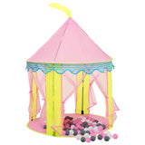 Tenda da Gioco per Bambini Rosa con 250 Palline 100x100x127 cm