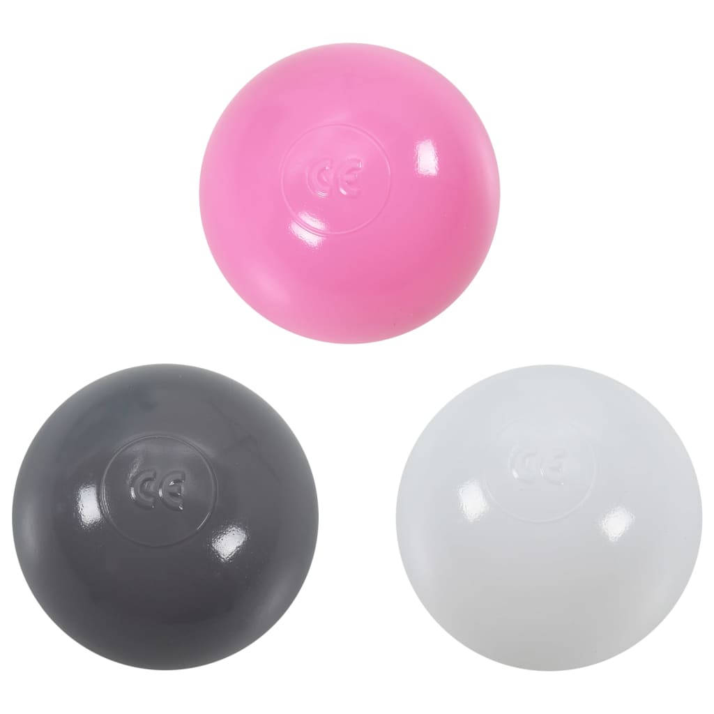 Tenda da Gioco per Bambini Rosa con 250 Palline 69x94x104 cm