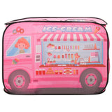 Tenda da Gioco per Bambini Rosa con 250 Palline 70x112x70 cm