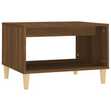 Tavolino da Salotto Rovere Marrone 60x50x40cm Legno Multistrato