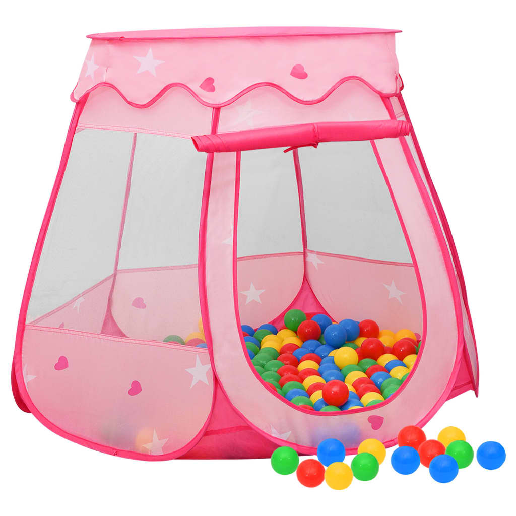 Tenda da Gioco per Bambini Rosa 102x102x82 cm