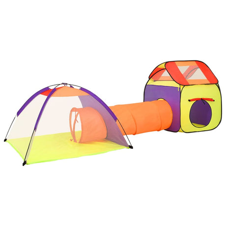 Tenda da Gioco per Bambini Multicolore 338x123x111 cm