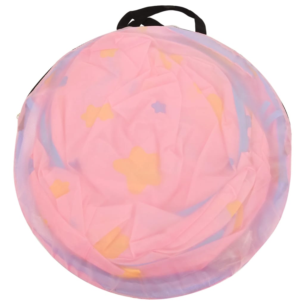 Tenda da Gioco per Bambini Rosa 301x120x128 cm