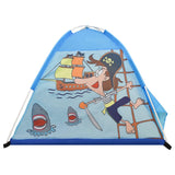 Tenda da Gioco per Bambini Blu 120x120x90 cm