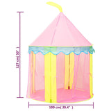 Tenda da Gioco per Bambini Rosa 100x100x127 cm