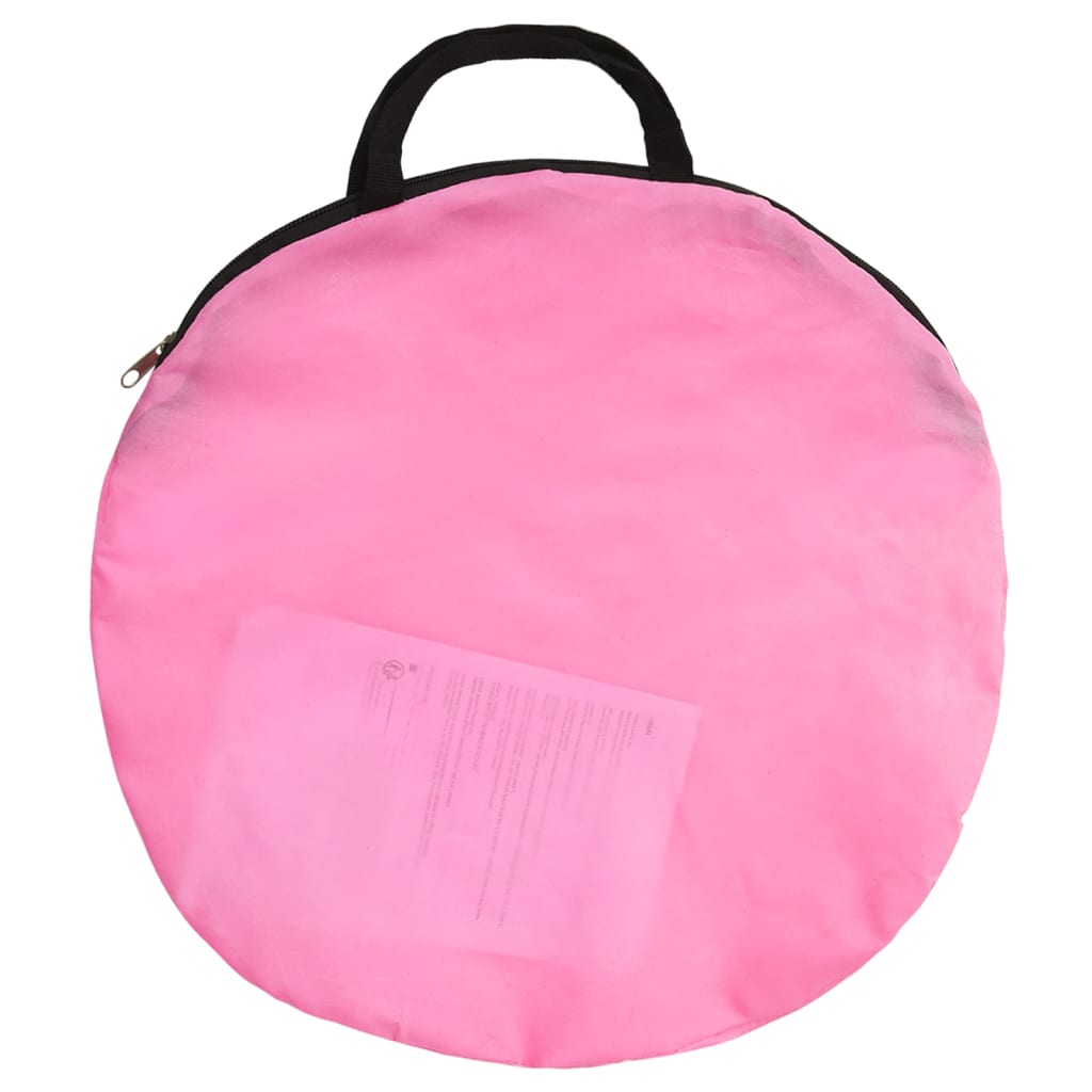 Tenda da Gioco per Bambini Rosa 70x112x70 cm