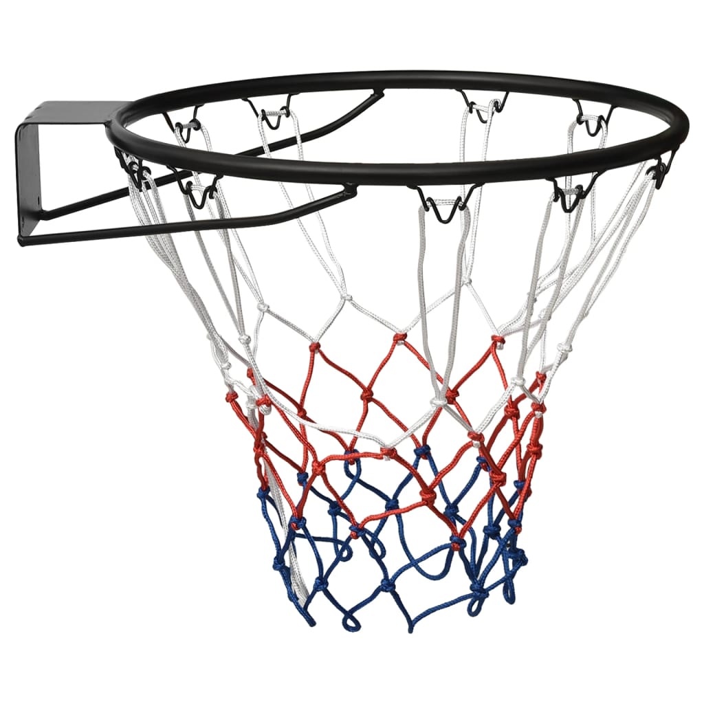 Canestro da Basket Nero 45 cm Acciaio