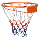 Canestro da Basket Arancione 39 cm Acciaio