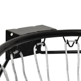 Canestro da Basket Nero 39 cm Acciaio