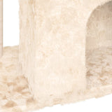 Albero per Gatti con Tiragraffi in Sisal Crema 51 cm