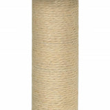 Albero per Gatti con Palo Tiragraffi Sisal Grigio Chiaro 74 cm