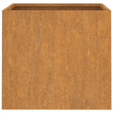 Fioriera 32x30x29 cm Acciaio Corten