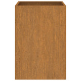 Fioriera 42x38x75 cm Acciaio Corten