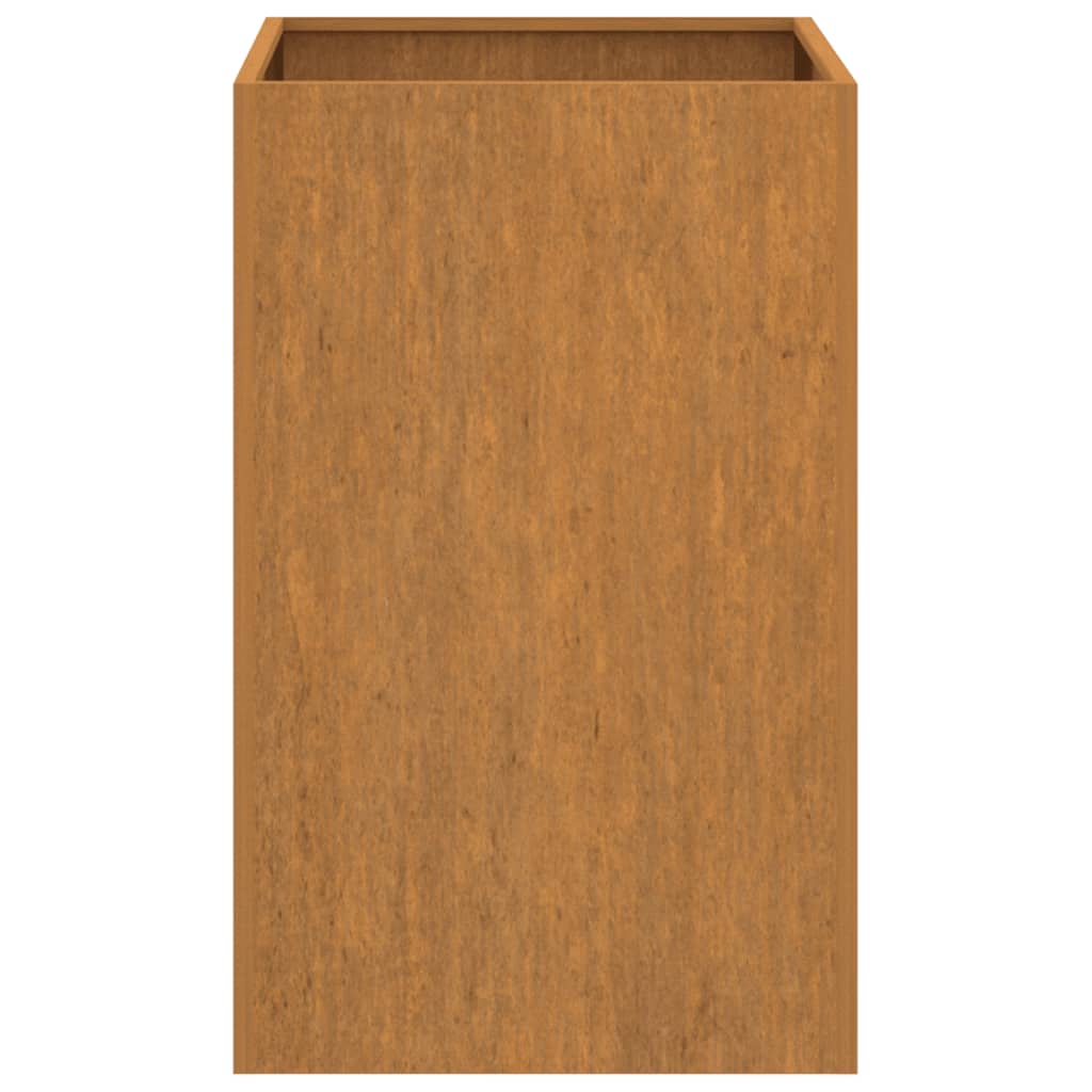 Fioriera 42x38x75 cm Acciaio Corten