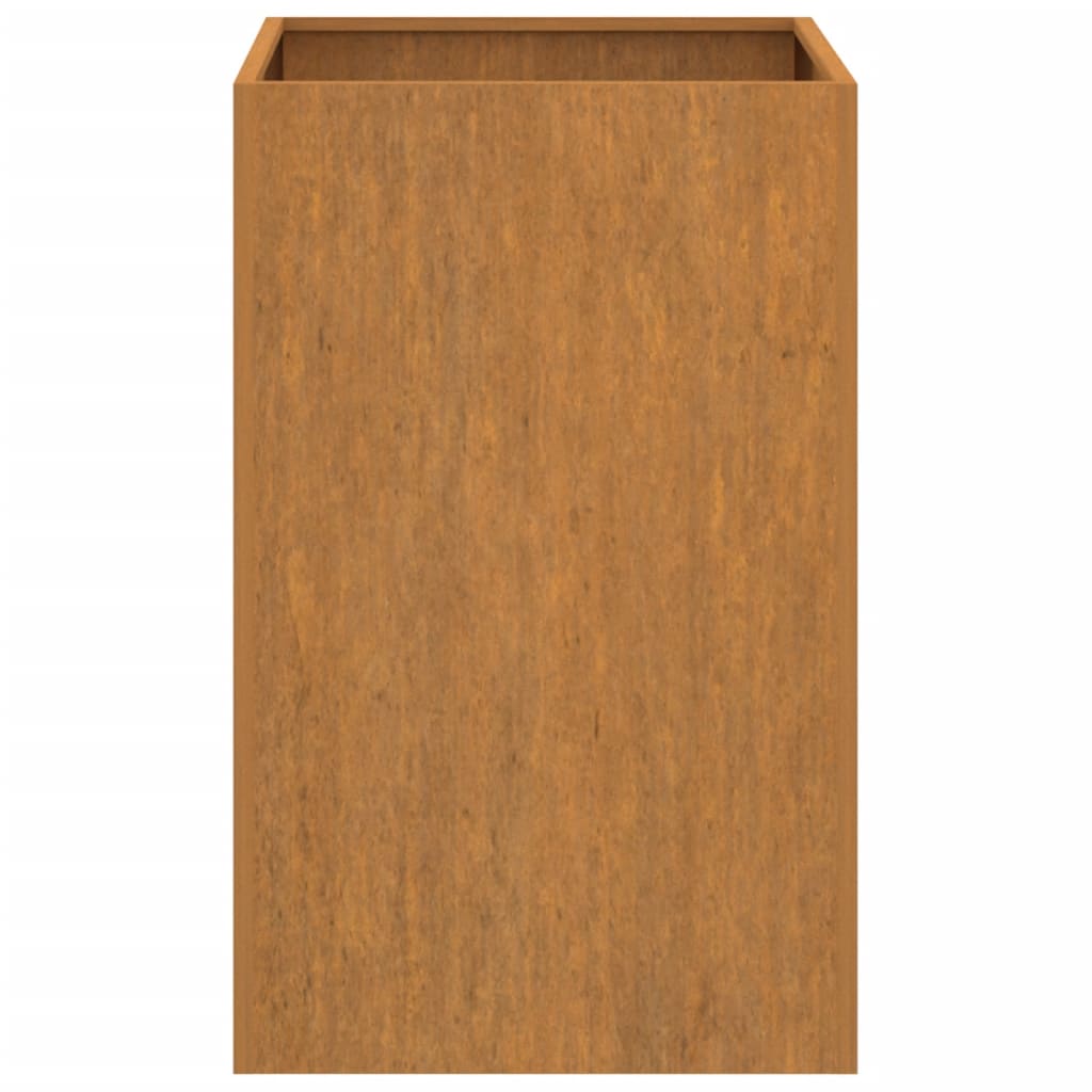 Fioriera 52x48x75 cm Acciaio Corten