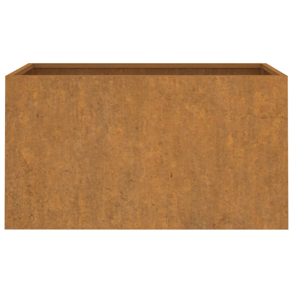 Fioriera 62x40x39 cm Acciaio Corten