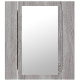 Mobile da Bagno Grigio Sonoma 40x12x45cm in Legno Multistrato