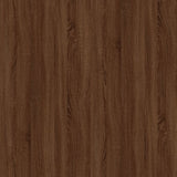 Tavolino da Salotto Rovere Marrone100x50x35cm Legno Multistrato