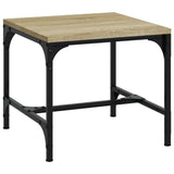 Tavolino da Salotto Rovere Sonoma 50x50x35 cm Legno Multistrato