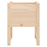 Fioriere 2 pz 40x40x52,5 cm in Legno Massello di Pino