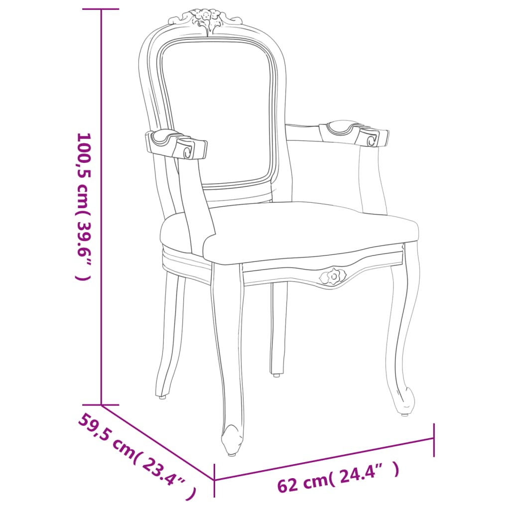 Sedia da Pranzo Grigio Scuro 62x59,5x100,5 cm in Tessuto