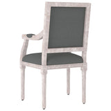 Poltrona Grigio Scuro 54x59x99 cm in Tessuto