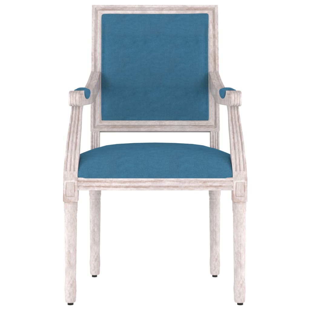 Poltrona Blu 54x59x99 cm Velluto