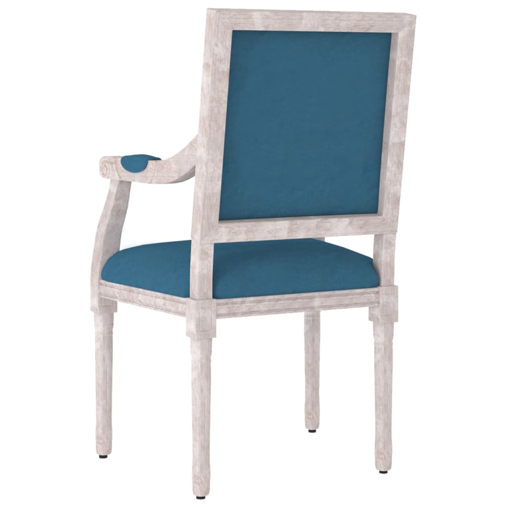 Poltrona Blu 54x59x99 cm Velluto