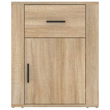 Comodino Rovere Sonoma 50x36x60 cm in Legno Multistrato