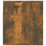 Comodino a Muro Rovere Fumo 50x36x40 cm