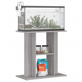 Aquarium stand 60x30x60cm in Sonoma Gray Plywood