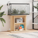 Aquarium stand 80x35x60cm in Sonoma oak plywood