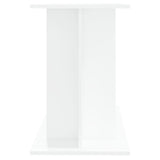 Supporto per Acquario 100x40x60 cm in Legno Multistrato Bianco