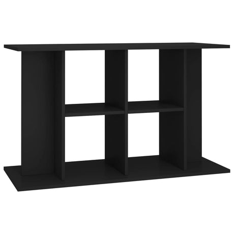 Aquarium Stand 100x40x60 cm in Black Multilayer Wood