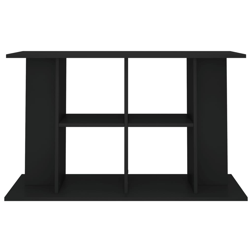 Supporto per Acquario 100x40x60 cm in Legno Multistrato Nero