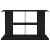 Supporto per Acquario 100x40x60 cm in Legno Multistrato Nero