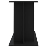 Supporto per Acquario 100x40x60 cm in Legno Multistrato Nero